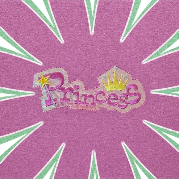 Princess iron on patch - Picture 1 of 3